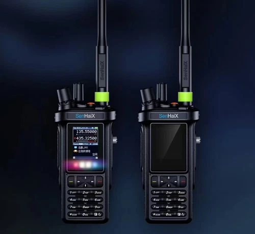 8900 SenHaix Two Way Poc Network Radio 4G LTE UHF VHF GPS Bluetooth USB C Port - Picture 7 of 7