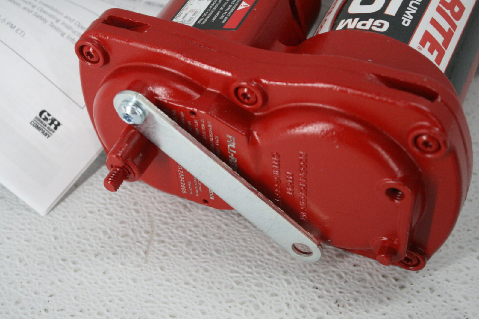 Fill Rite FR1204H 12V 15 GPM Fuel Transfer Pump Durable Cast Iron