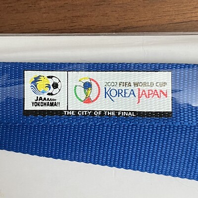 2002 FIFA World Cup Korea Japan Phone/ID Lanyard Souvenir At Final