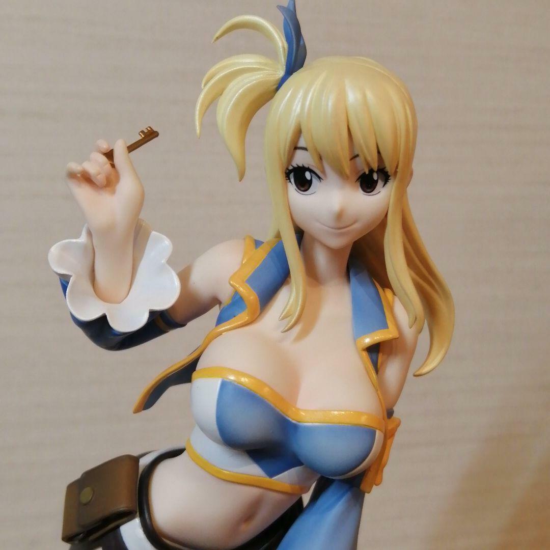 23cm Japanese Anime Fairy Tail Lucy Heartfilia Cast Off Pvc Action