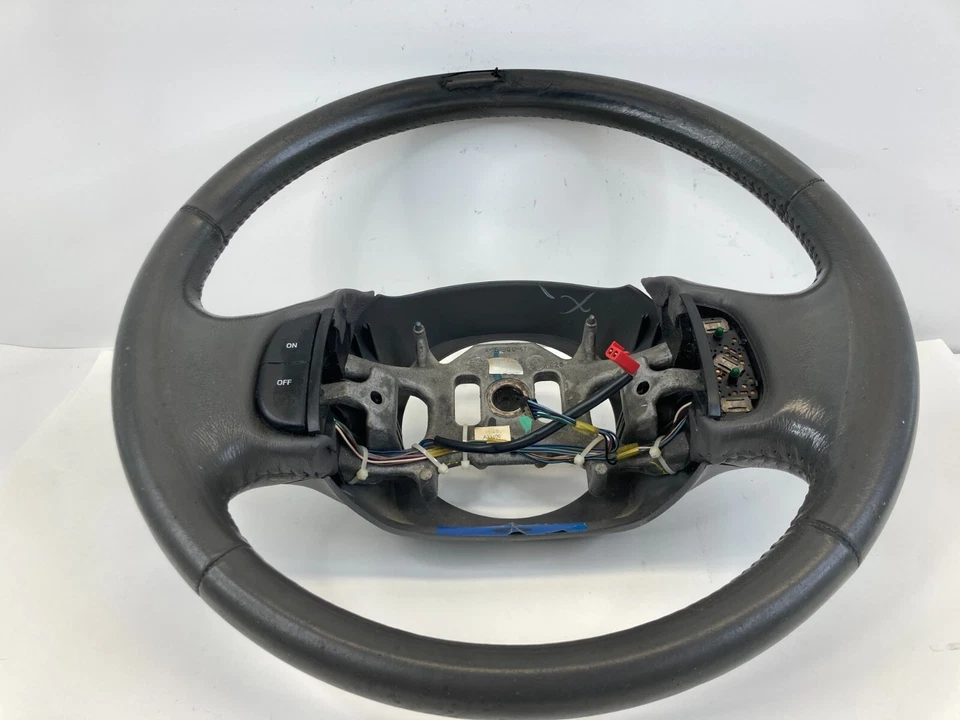 1997-2003 Ford F-150 F150 Steering Wheel Leather Black F81A-3F563-BBW — 第 2/4 张图片