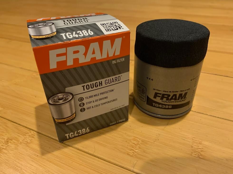 (1) NEW Fram Tough Guard Engine Oil Filter TG4386 eBay
