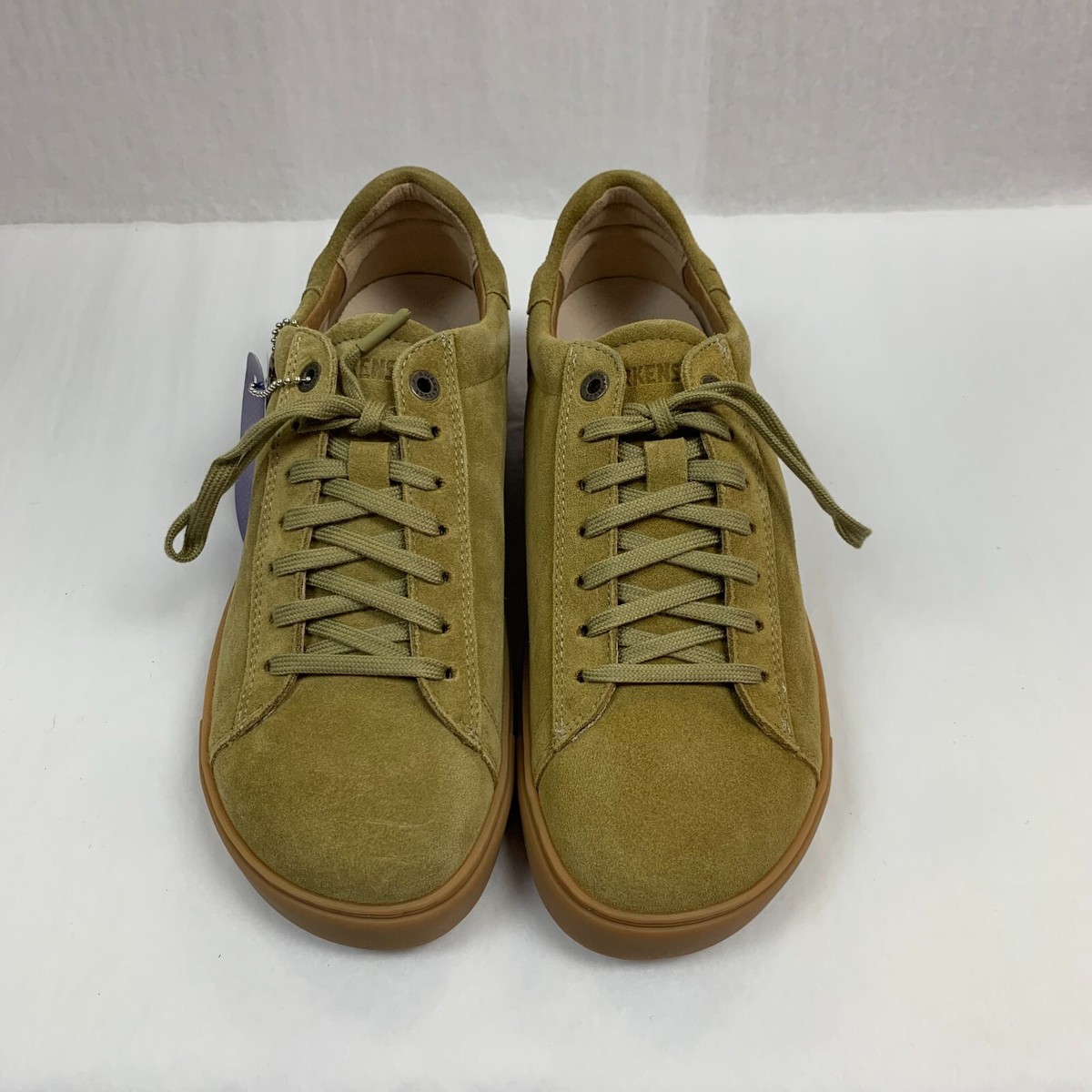 Birkenstock New w/o Box Bend Low Khaki Suede Leather Regular  display picture 1