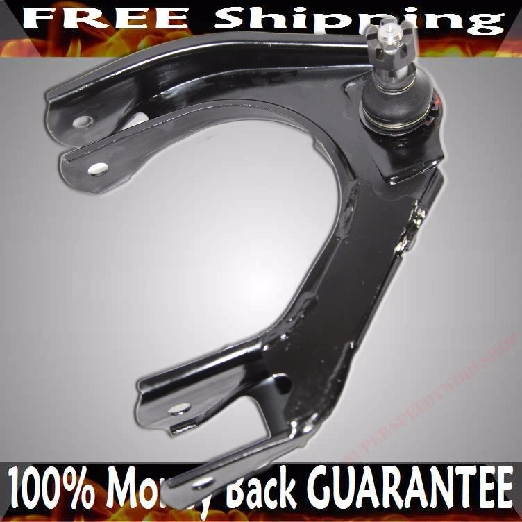 Brazos de control superiores delanteros derechos del lado del pasajero negros para Chrysler Cirrus 95-00 Foto 2 de 4