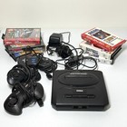 Sega Genesis Console Model Mk-1631 Controllers Games Adapters Bundle Read