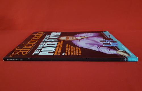 Cigar Aficionado October 2004 Magazine Poker Champ Greg Raymer - Imagen 3 de 5