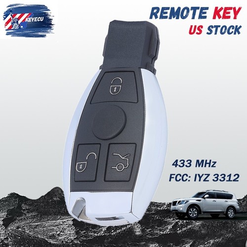 Mercedes-Benz Keyless Remote Key Fob (1997-2016) | Unlocked IYZ3312 With Remote Start & Trunk Release 6 thumbnail image