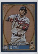 2021 Gypsy Queen Box Topper Chrome Indigo Refractor 38/150 Cristian Pache 0nr3
