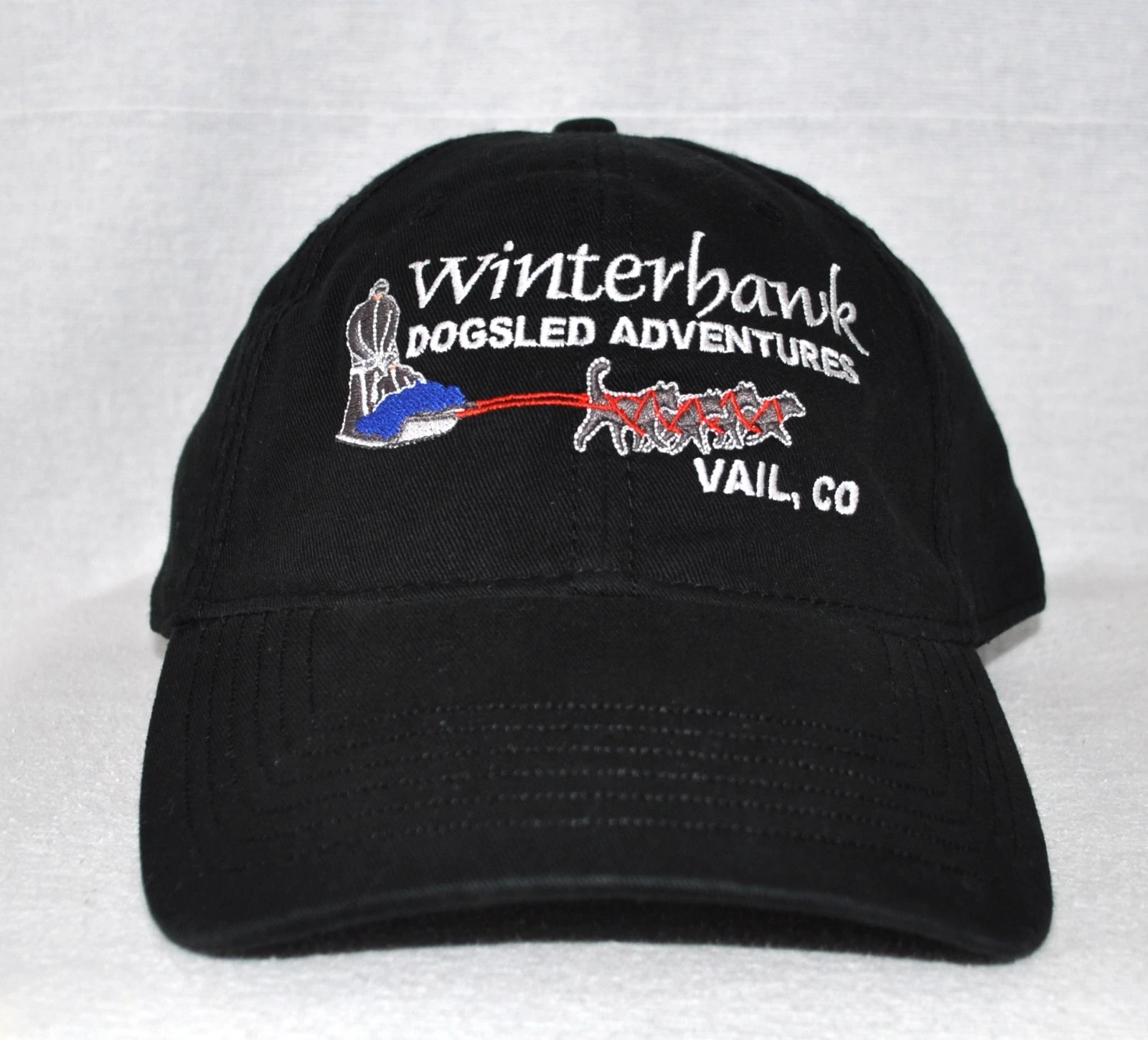 *VAIL COLORADO DOGSLED ADVENTURES* Skiing Snowboarding Ball cap hat OURAY 51001*
Opens in a new wind