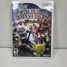 Case and Manual Only NO GAME Super Smash Bros Brawl Nintendo Wii Authentic