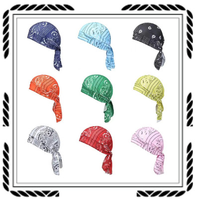 Paisley Cool Headscarf Hat Bandana Beanie Motorcycle Pirate Headscarf