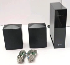 Lg 2.0 Channel Wireless Rear Speaker RX Kit w Reciever,Speakers & Wires (SPJ4-S)