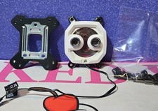 CORSAIR iCUE RGB LCD CPU Water Block Socket AMD AM4 - White