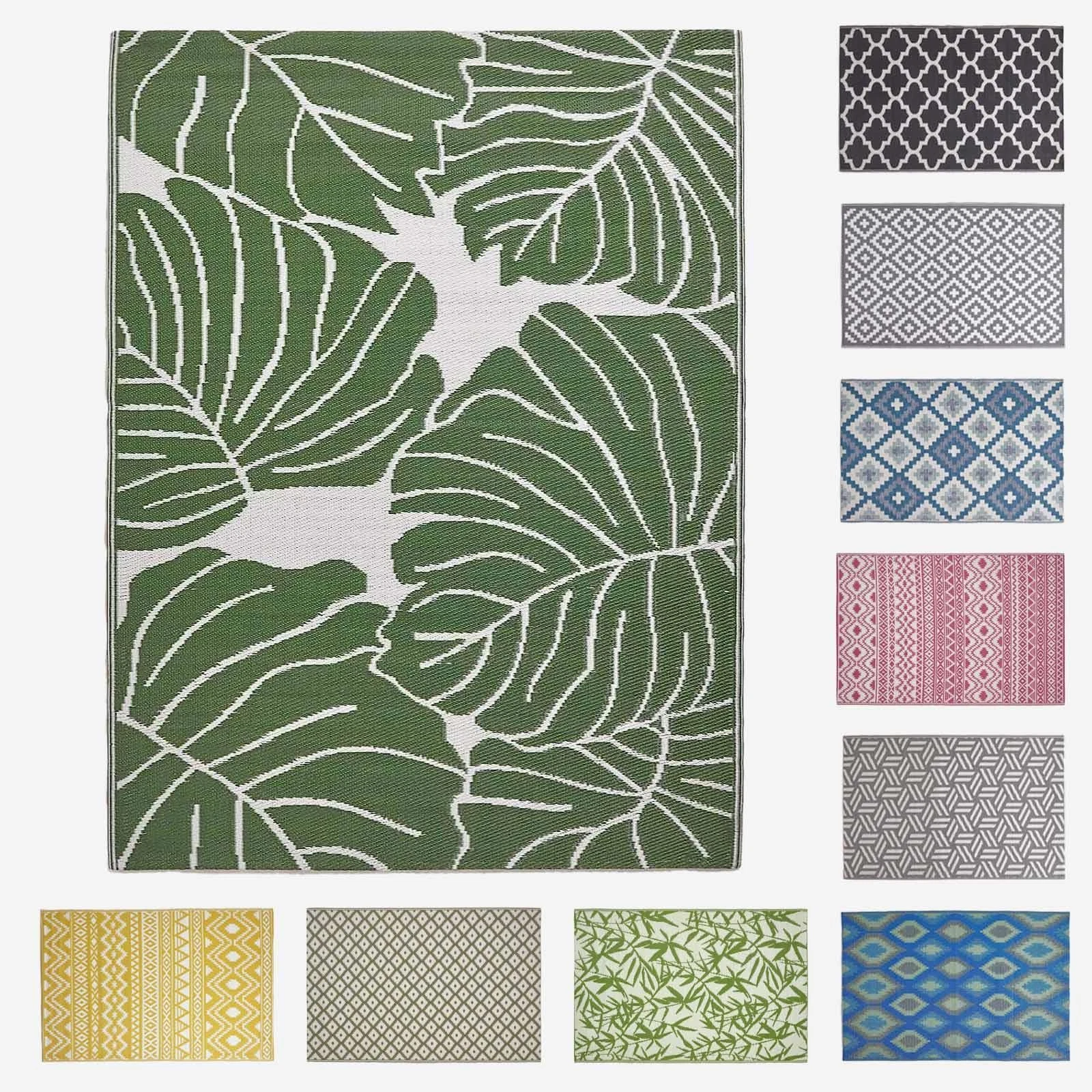 Outdoor Rug Large Garden Mat Waterproof Plastic Patio Runner Round Reversible UV
Opens in a new wind