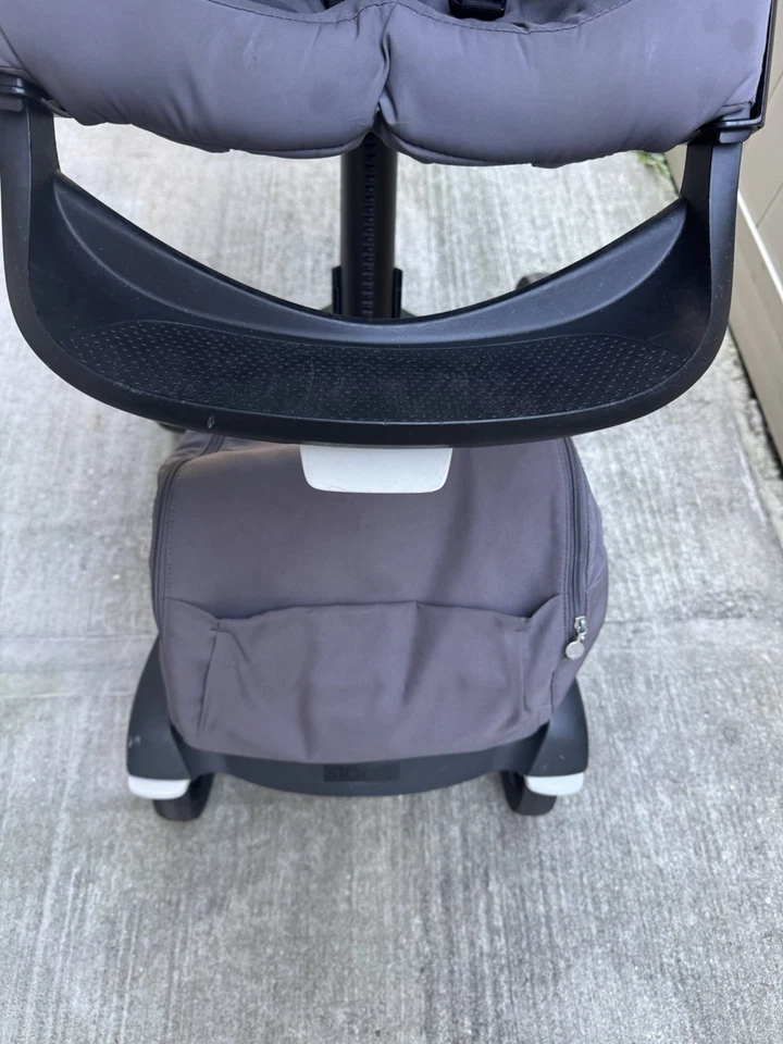 Stokke Xplory Baby stroller Grey-Taupe ++Bonus Stokke Stroller Seat Baby Insert! - Image 4 of 4