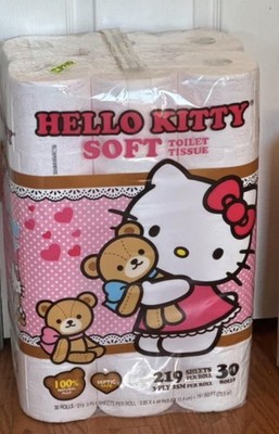 Sanrio Hello Kitty  Soft 3 Ply 30 rolls Toilet Paper Tissue