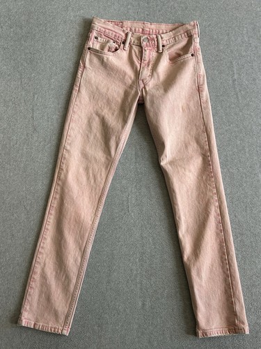Levis 511 Jeans Herren 30x32 Slim Skater Punk Emo Koralle Stretch Rave Hippie Stretch - Bild 1 von 13