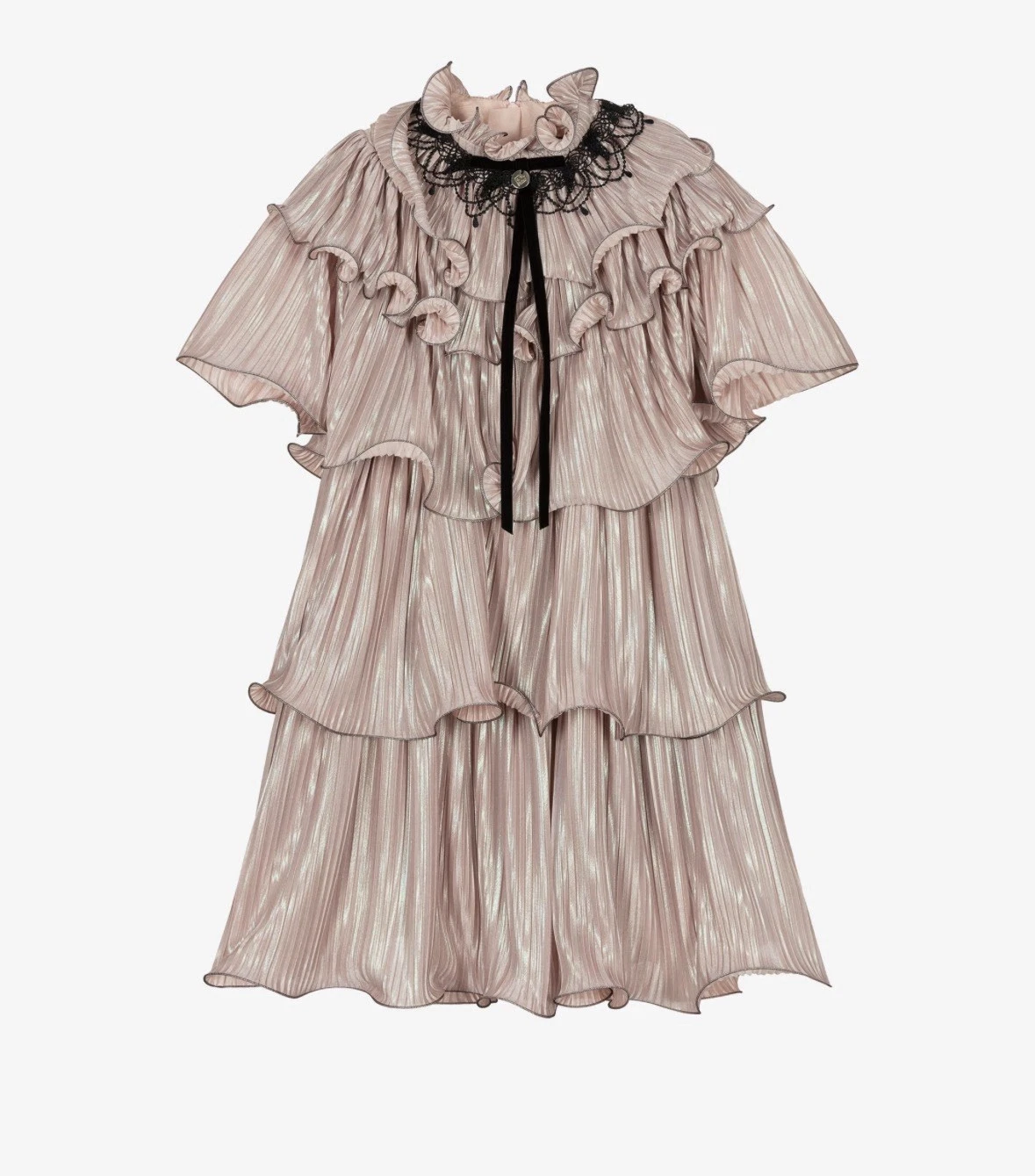 Junona Girls Formal Dress Pink And Black With Layers Size 6-7 Years
Opens in a new window or tab