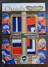 2023-24 The Cup Quads Patches Nugent-Hopkins Draisaitl Skinner Kane Jersey 4/5