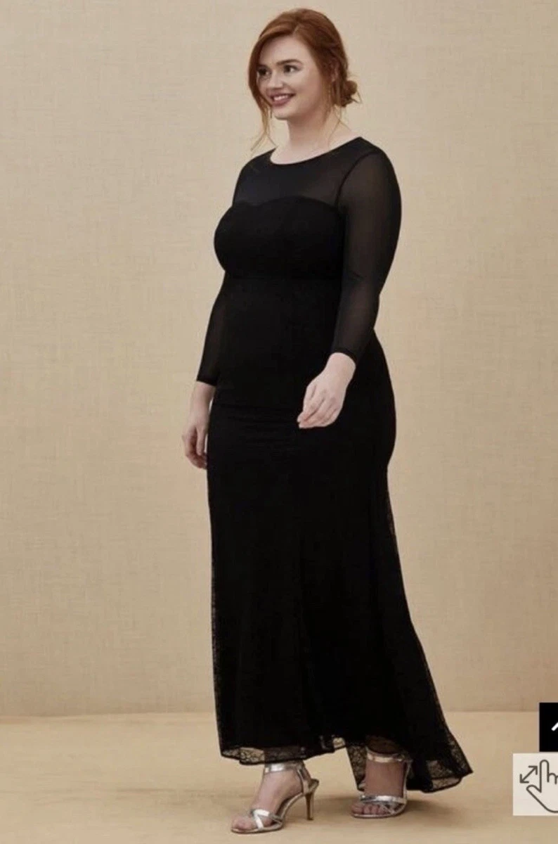 Mermaid & Trumpet Black Long Sleeve Wedding Dresses for sale | eBay