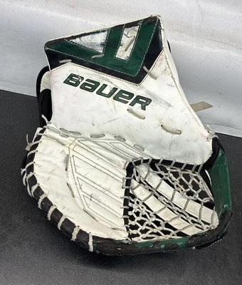 Bauer Supreme One.7 Ice Roller Hockey Goalie Catch Glove Regular Hand SR green