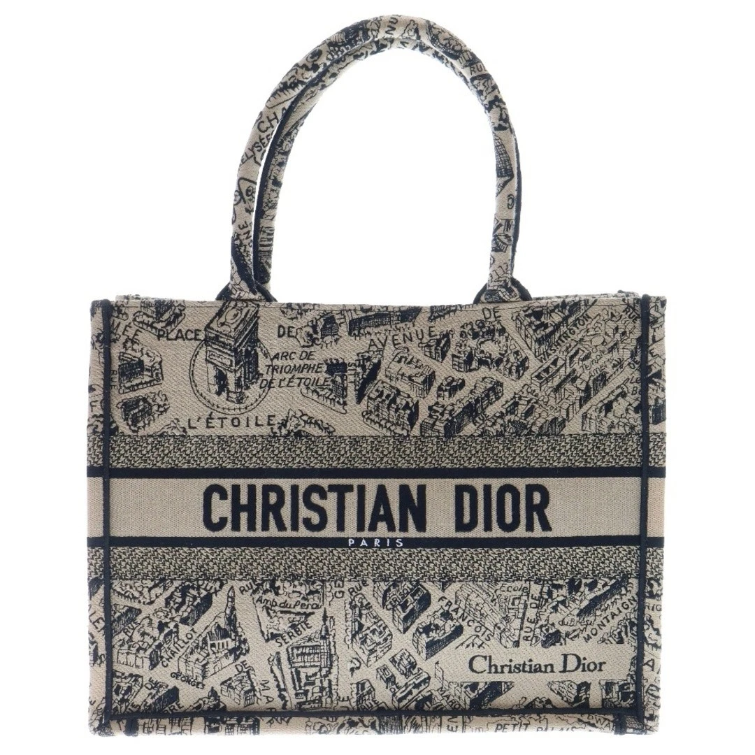 Christian Dior MONSIEUR BOOK TOTE BAG TOILE MARRON MEDIUM Occasion fa36b269aabc9f503