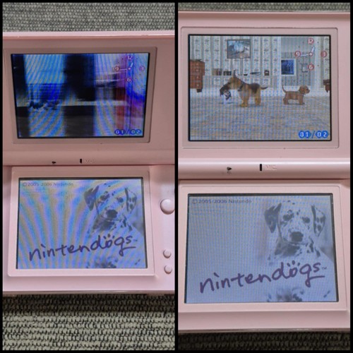 Sistema Nintendo DS Lite Rosa Noble USG-001 Funciona para Piezas
