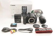 Canon EOS 60D DSLR Camera Body  EF-S 18-55mm F/3.5-5.6 IS Lens From Japan 402