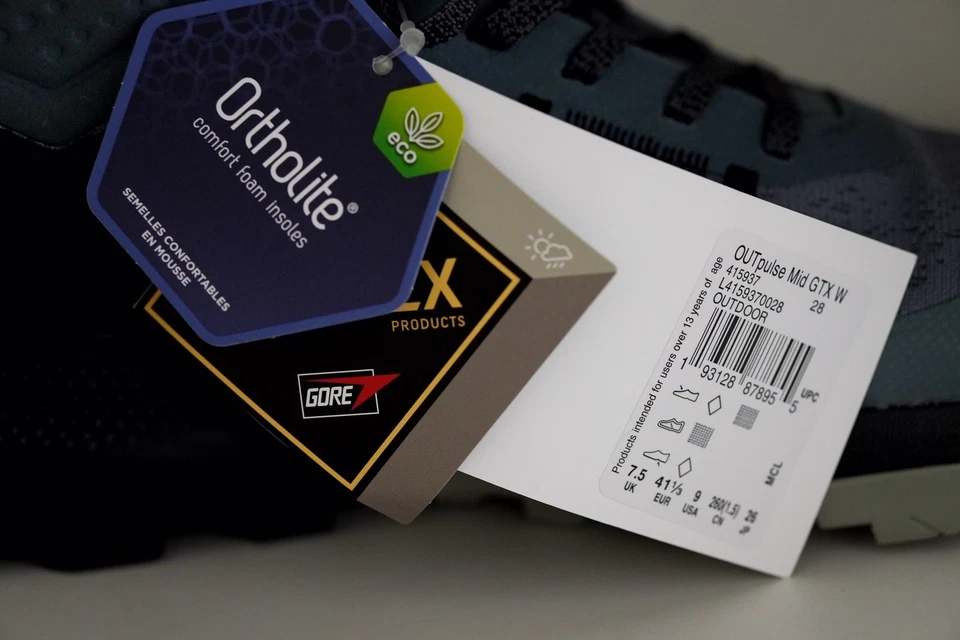 Salomon OUTpulse Mid GTX GORE-TEX Zapatos de Senderismo Clima Tormentoso Para Mujer EE. UU. 9 Foto 4 de 4