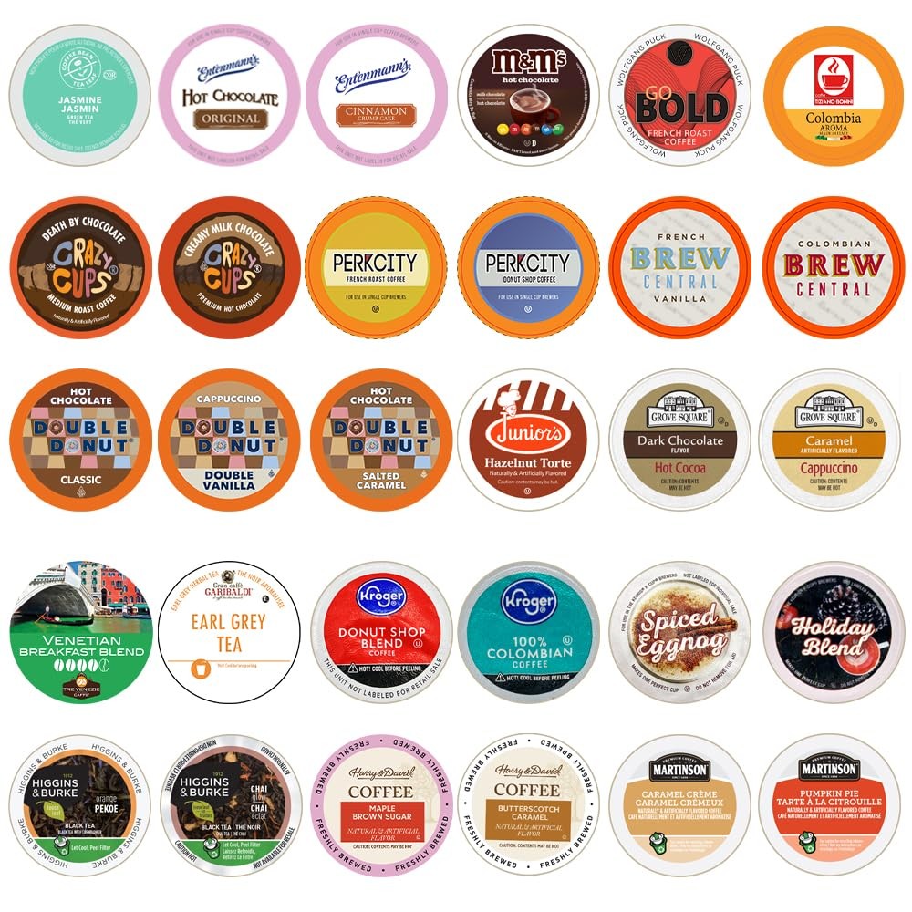 Cider Variety Sampler Pack 30 Single Serve Pods For Keurig