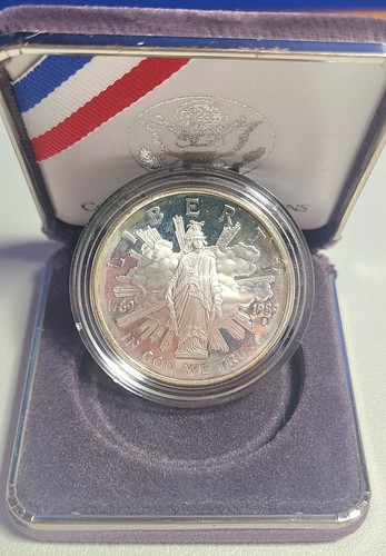 1989 US Congressional Proclaiming The Triumph Of Democracy 4 Coin Set - Picture 3 of 9