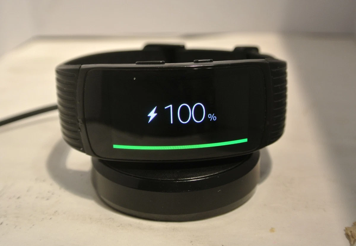 Samsung Gear Fit2 Pro Silicone Black Smart Watches for sale | eBay