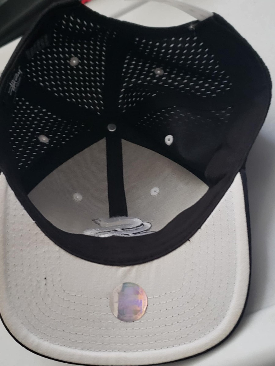 Stussy Old English Logo Cap Hat Snapback Embroidered Black | eBay
