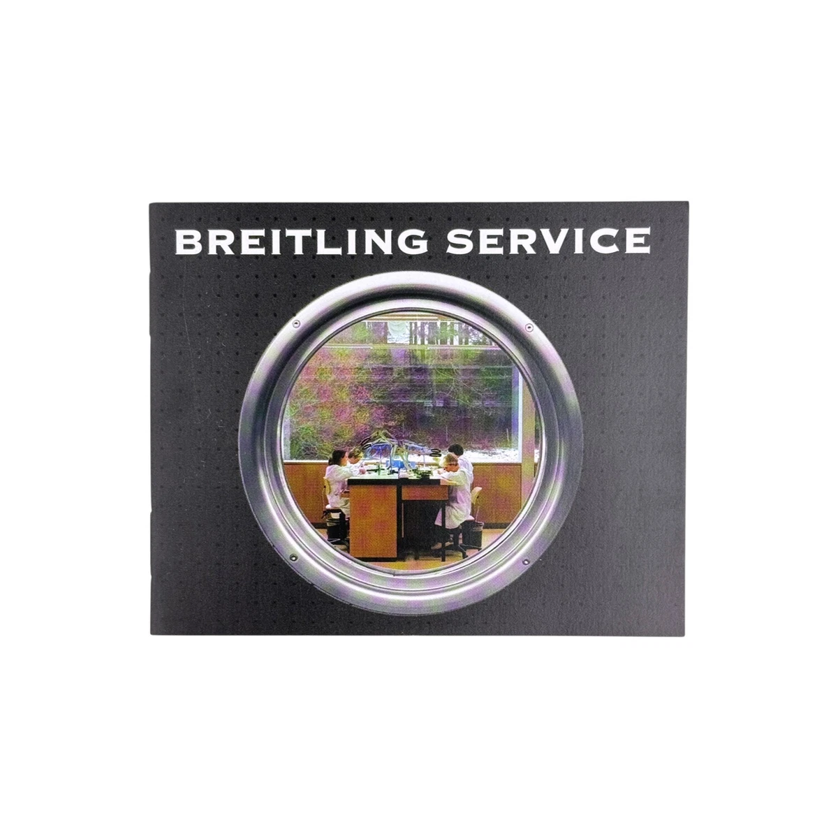 Manual de servicio Breitling instrucciones descripción de mantenimiento folleto alemán