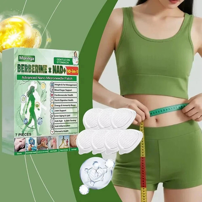#ad 50% OFF Moringa Berberine x NAD 10 in 1 Advanced Nano Microneedle Patches New $20.99