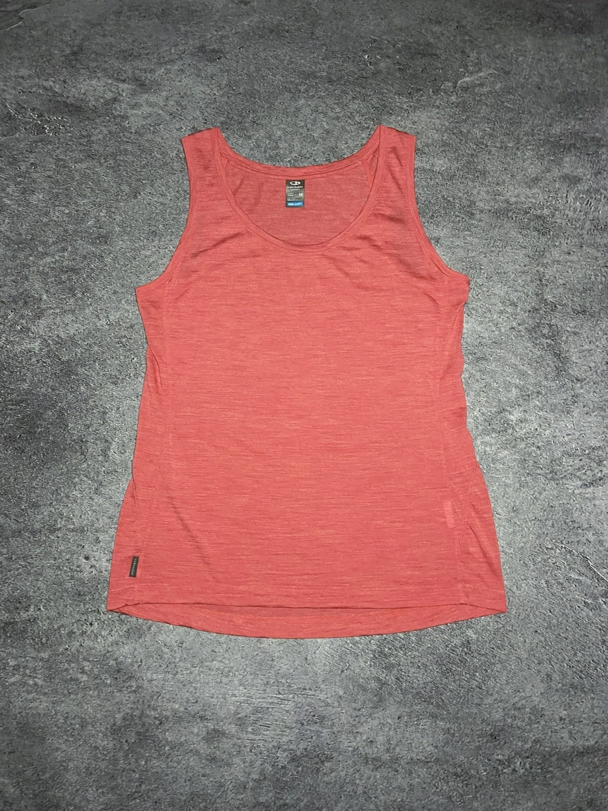 Icebreaker Merino Wool Cool-Lite Tank Top Women M Pink Heather Sport Base Layer
Opens in a new windo