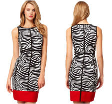 BNWT Women's (Karen Millen Dress ) in Black & White RRP £160 (UK 8 size)