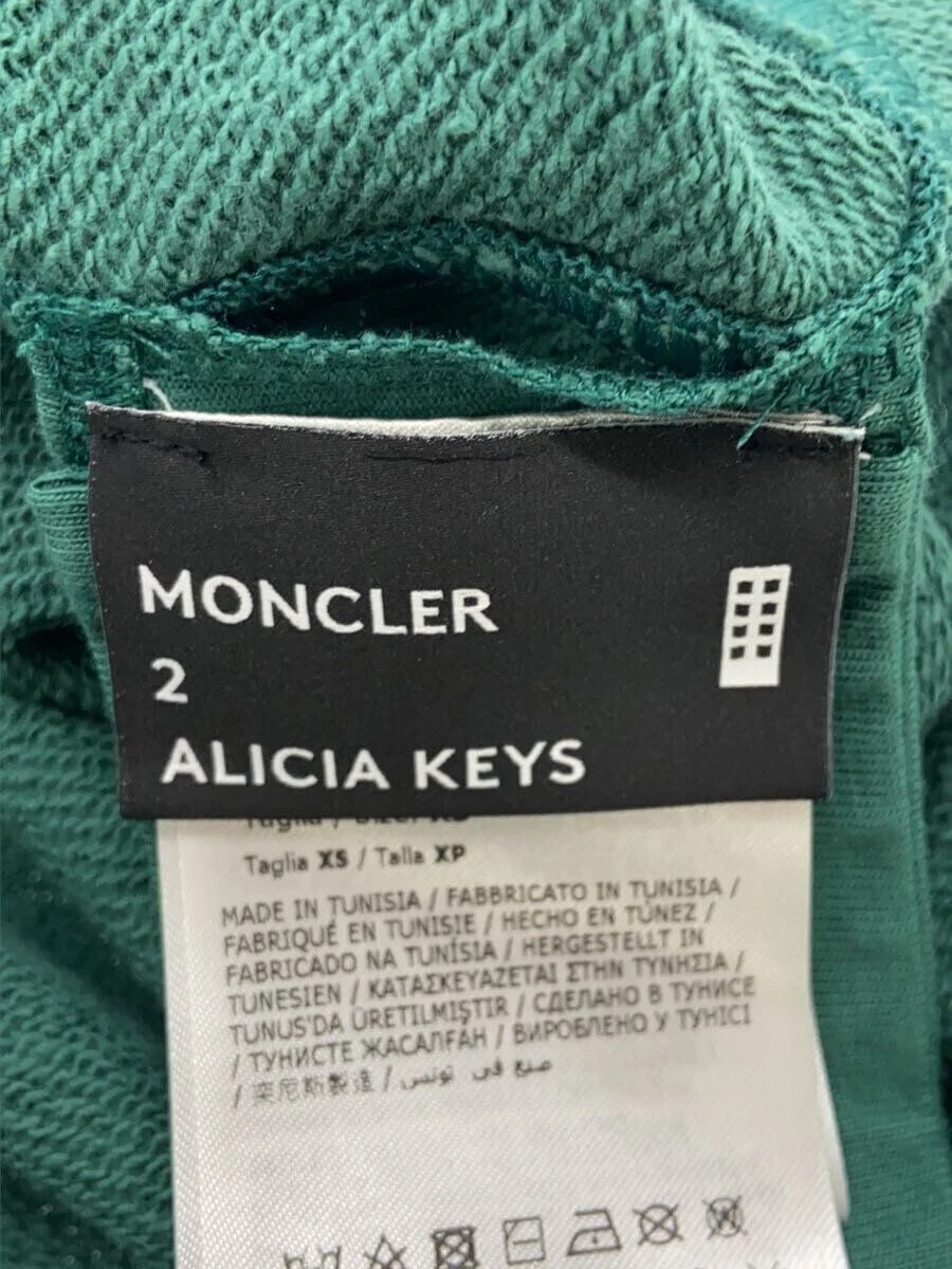 Felpa con cappuccio MONCLER XS cotone GRN I109FBG00001 usata