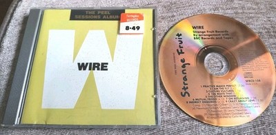 WIRE~THE PEEL SESSIONS ALBUM~ULTRA RARE STRANGE FRUIT CD~FAST POST