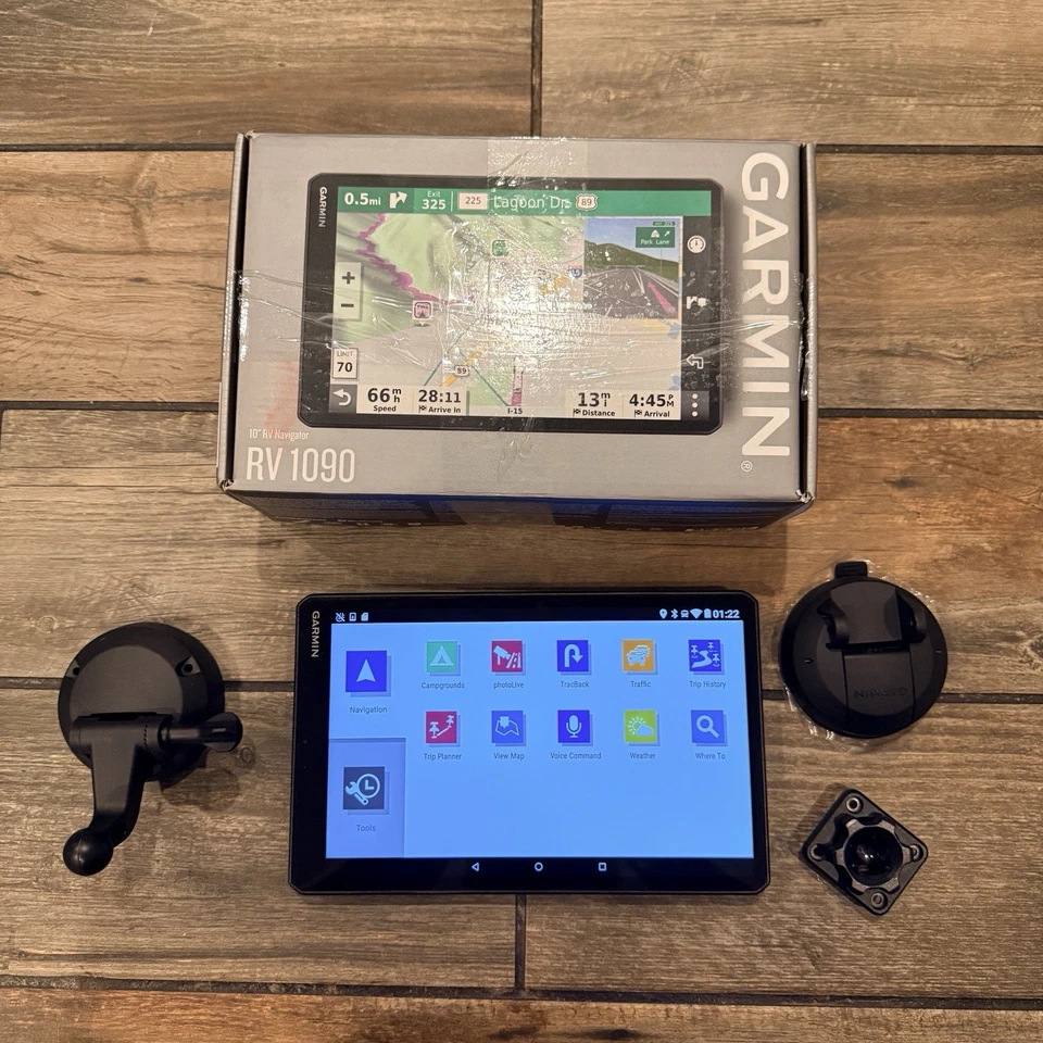 Garmin RV 1090 10" RV GPS Navigator (TESTED AND WORKING) - Image 2 of 4