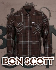 Dixxon Flannel BON SCOTT FLANNEL. Men's X-Large - New In Bag With Tags