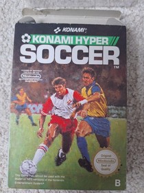 Nintendo NES *Konami Hyper Soccer* OVP CIB PAL B 86-NOE