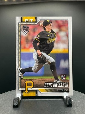 2026 Topps Series 2 Baseball #398 Hunter Barco, Pittsburgh Pirates RC