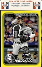 2024 Topps #469 Martín Maldonado Yellow Chicago White Sox