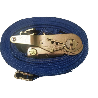 ANCRA 48672-15 Logistic Ratchet Buckle Strap Blue Working Heavy Duty Industrial
