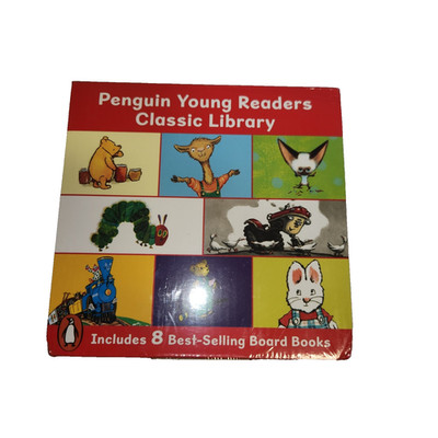 NEW Sealed Penguin Young Readers Classic Library 8 BOARD BOOKS Baby Toddler
