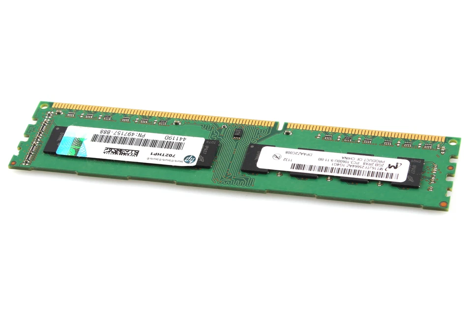 Micron 4GB 2X 2GB 2RX8 PC3-10600U DDR3 1333MHz 240PIN DIMM Intel Memory Desktop - Image 4 of 4