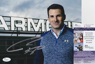 Kevin Plank Signed 8x10 Photo w/ JSA COA #P17668 Under Armour CEO - Main Image