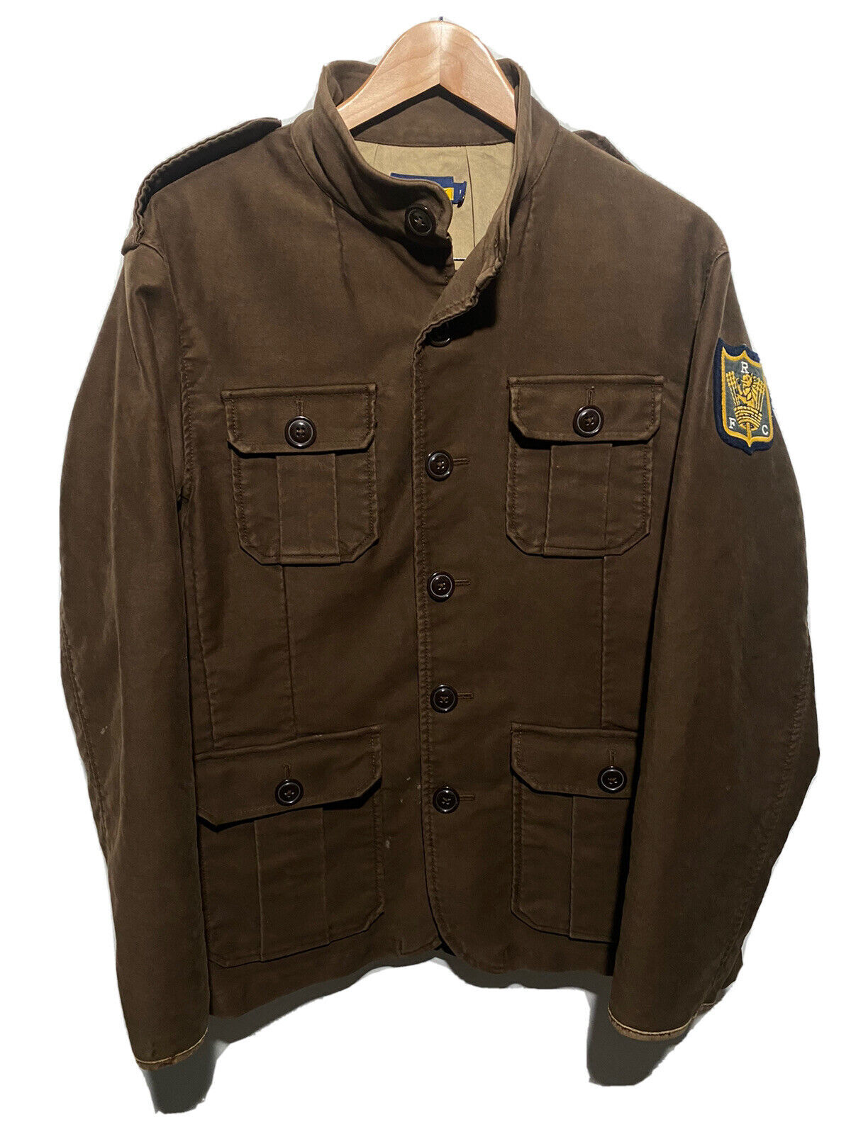 FILA Giacca militare Rugby by Ralph Lauren rara taglia grande
