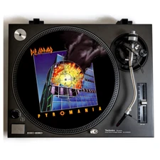 DEF LEPPARD Turntable Slipmat for Vinyl Records 12" DJ Slip Mat hard rock vinyls
